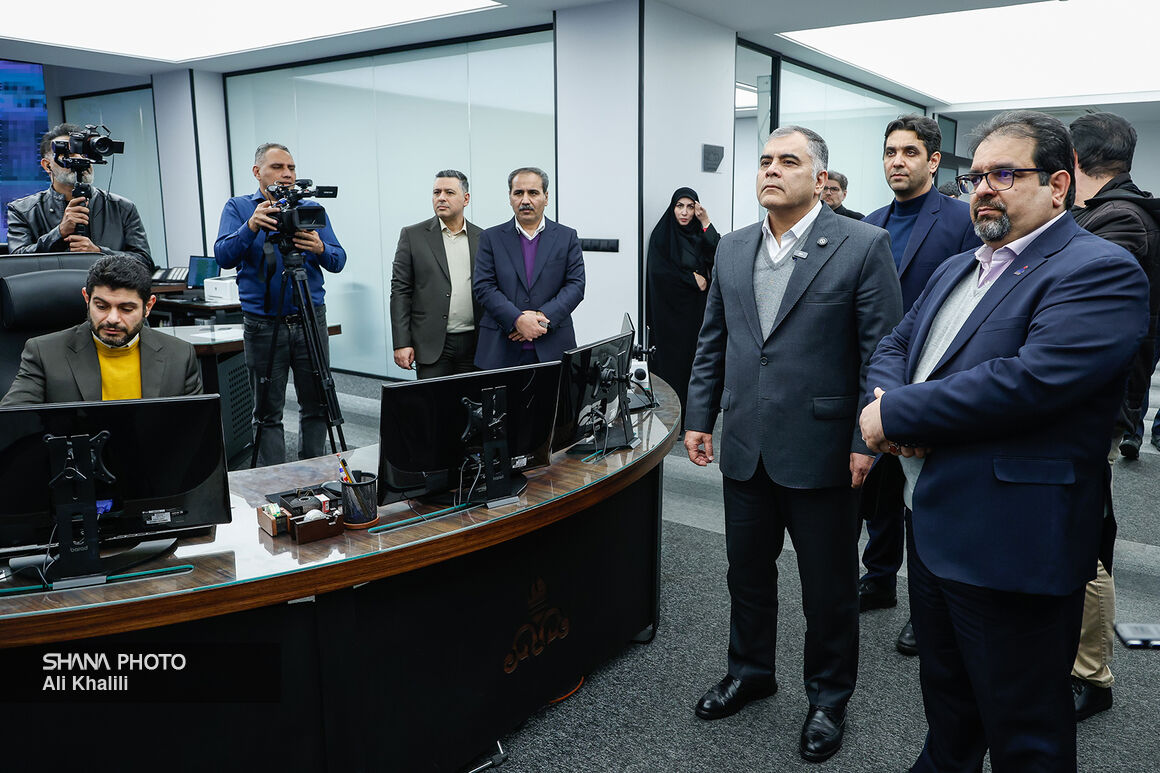 حضور وزیر نفت در دیسپچینگ شرکت ملی گاز