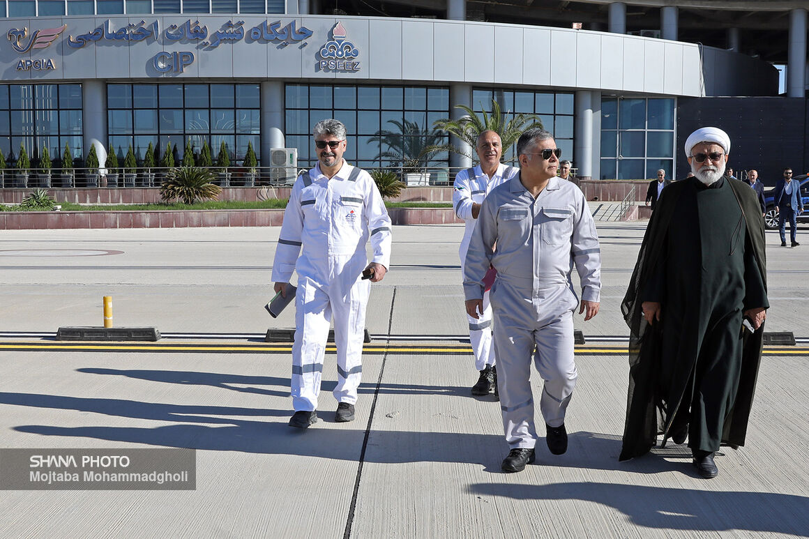 سفر محسن پاک‌نژاد، وزیر نفت به عسلویه