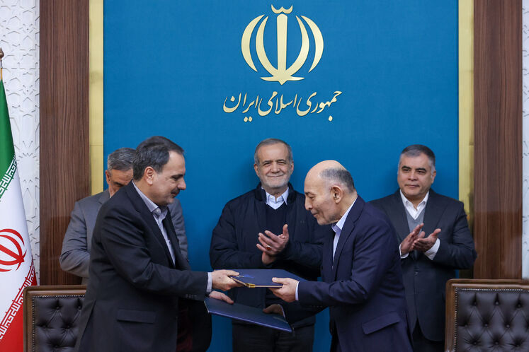 آیین امضای قراردادهای سرمایه‌گذاری شرکت ملی نفت ایران