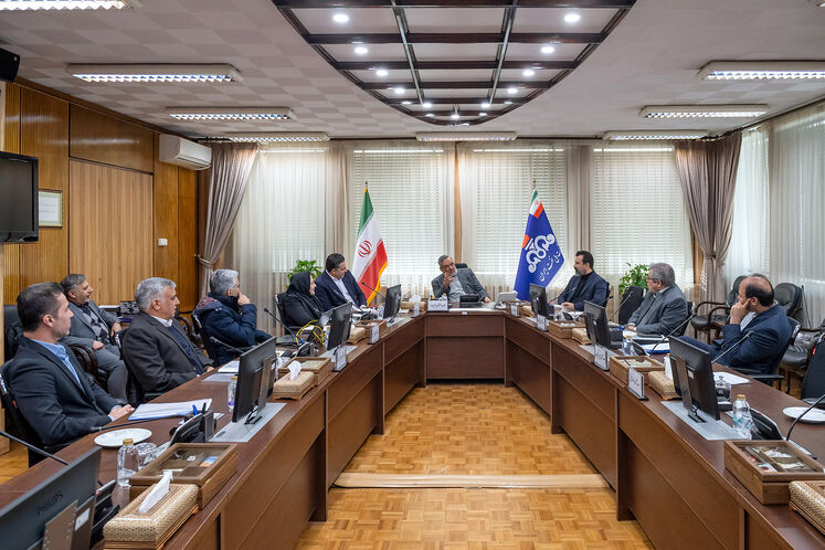 آیین تکریم و معارفه رئیس روابط عمومی شركت ملی نفت ایران