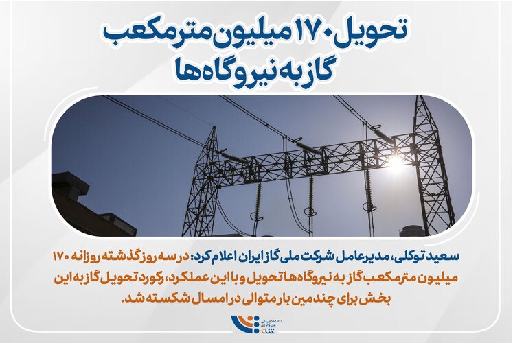 صنعت گاز در روزهای سرد ۱۴۰۴