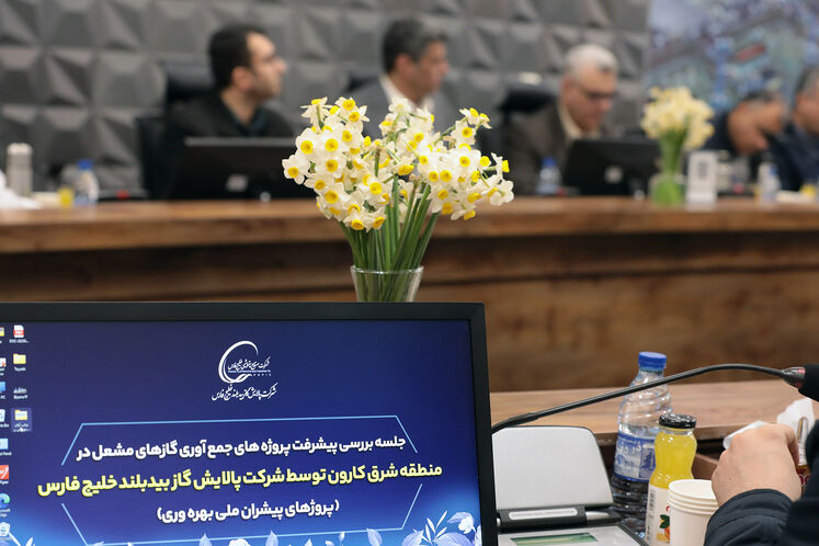 نشست بررسی پیشرفت جمع‌آوری گازهای مشعل در منطقه شرق کارون