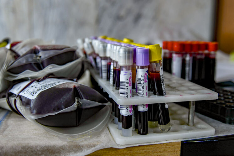 اهدای خون از سوی کارکنان صنعت نفت