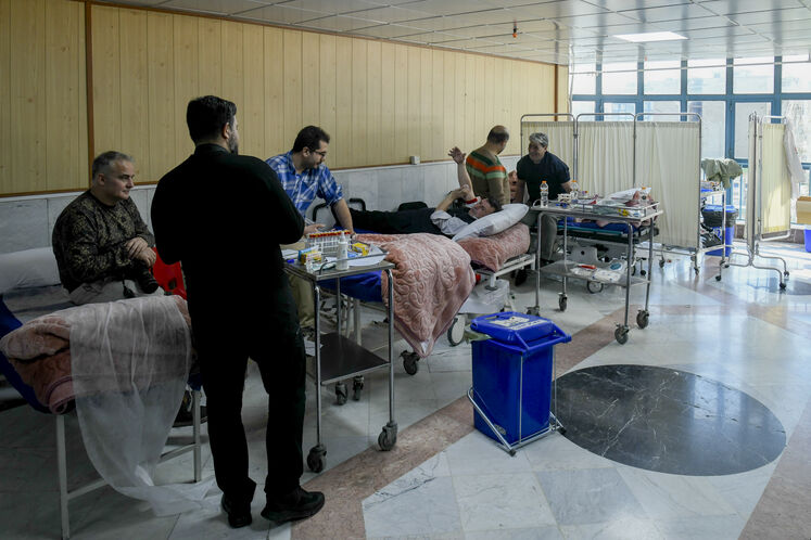 اهدای خون از سوی کارکنان صنعت نفت