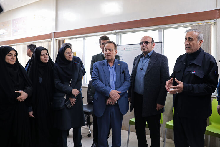 بازدید از ایستگاه تقویت فشار گاز شماره ۱ گچساران