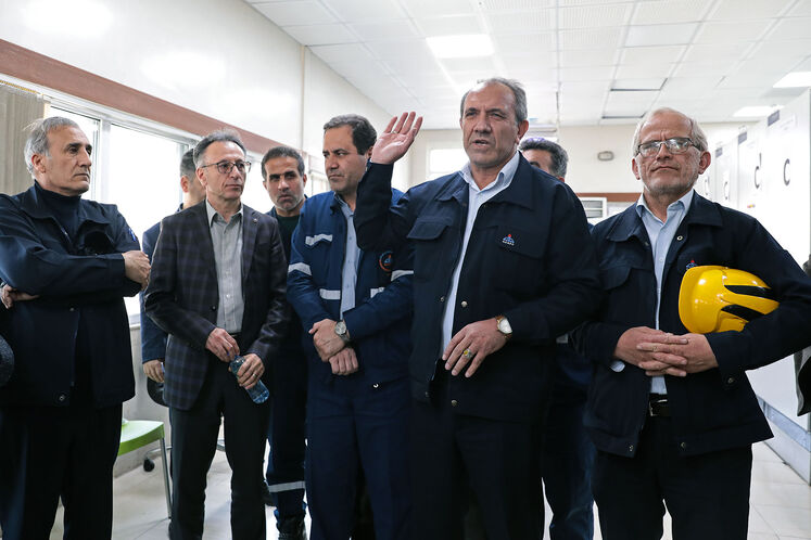 بازدید از ایستگاه تقویت فشار گاز شماره ۱ گچساران