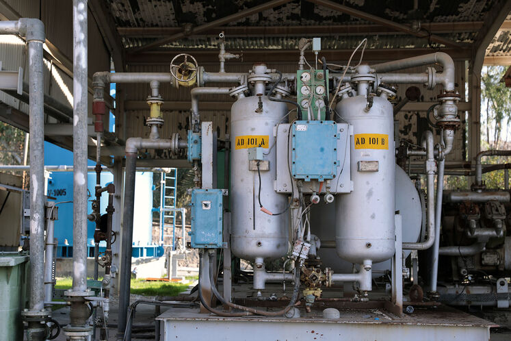 بازدید از ایستگاه تقویت فشار گاز شماره ۱ گچساران