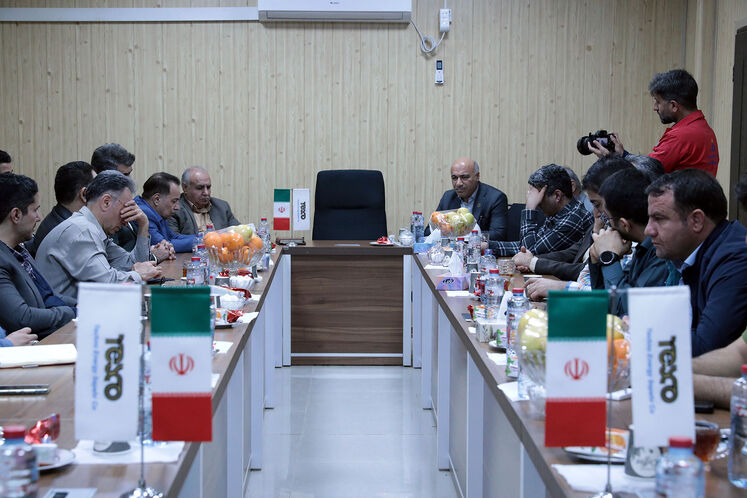 بازدید نمایندگان دستگاه‌های اجرایی از ایستگاه تقویت فشار رگ سفید ۱