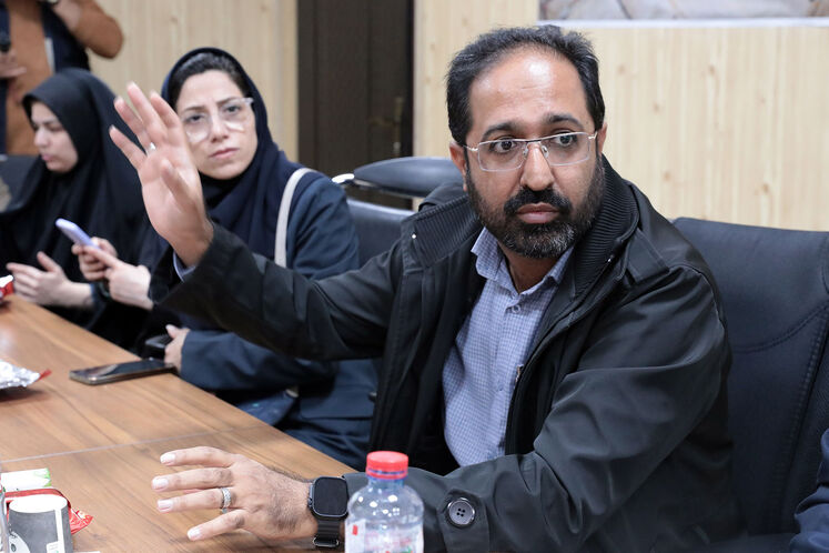 بازدید نمایندگان دستگاه‌های اجرایی از ایستگاه تقویت فشار رگ سفید ۱