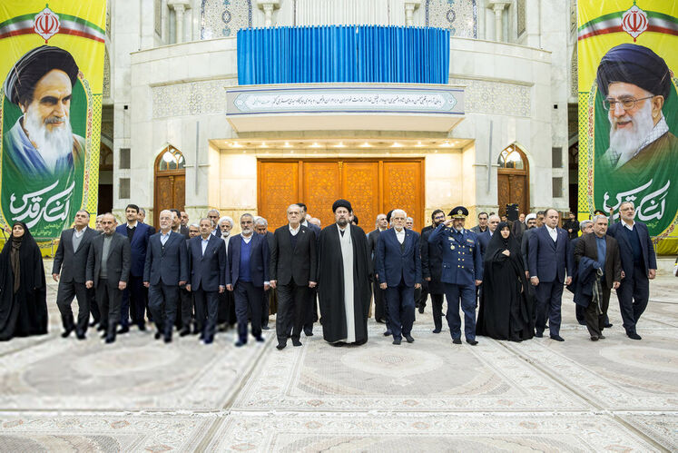 تجدید میثاق هیئت دولت با آرمان‌های امام راحل و شهدای انقلاب اسلامی