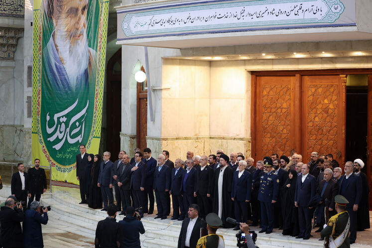 تجدید میثاق هیئت دولت با آرمان‌های امام راحل و شهدای انقلاب اسلامی