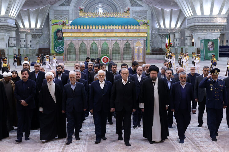 تجدید میثاق هیئت دولت با آرمان‌های امام راحل و شهدای انقلاب اسلامی