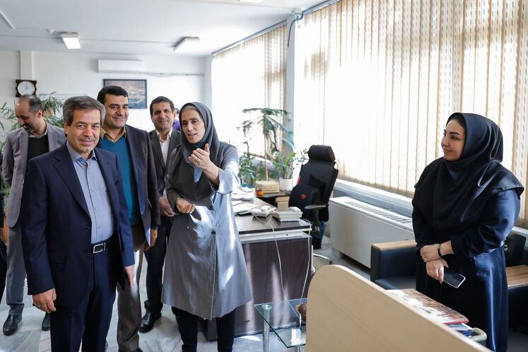 بازدید مدیرعامل خطوط لوله و مخابرات نفت ایران از رسانه‌های وزارت نفت