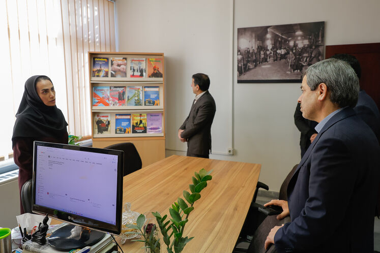 بازدید مدیرعامل خطوط لوله و مخابرات نفت ایران از رسانه‌های وزارت نفت