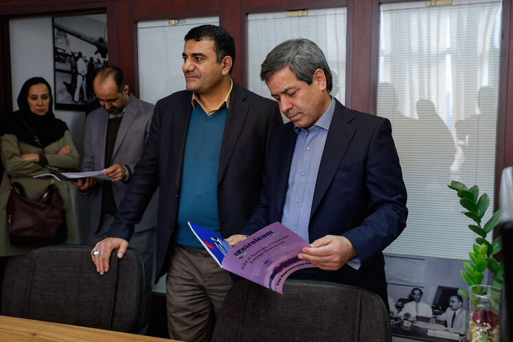 بازدید مدیرعامل خطوط لوله و مخابرات نفت ایران از رسانه‌های وزارت نفت