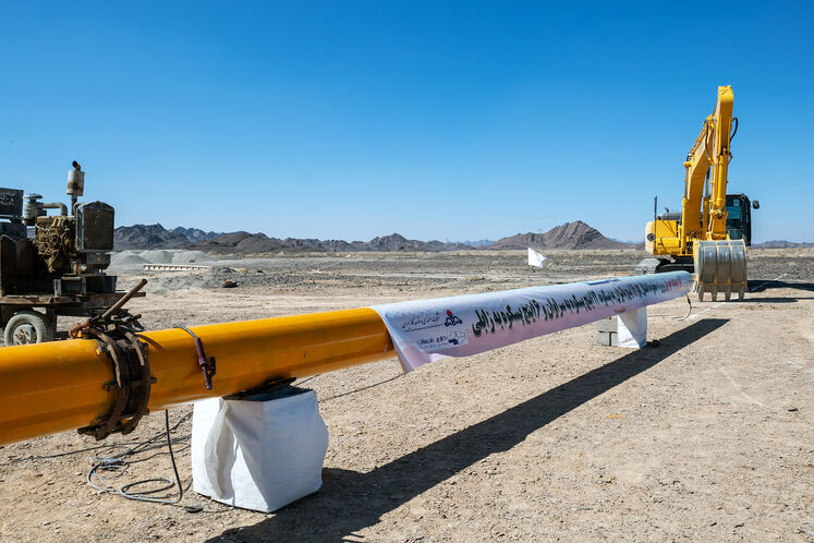 آغاز عملیات اجرایی خط انتقال گاز در سراوان ۱۴۰۱