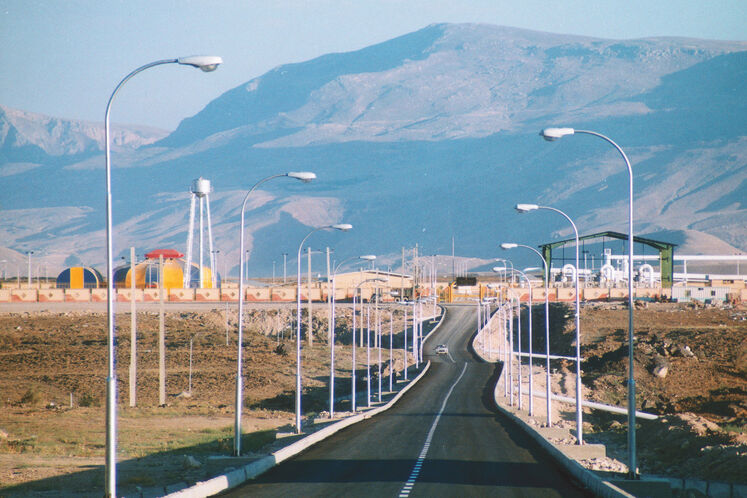 ایستگاه صادرات گاز ایران به ترکیه ۱۳۸۳ 