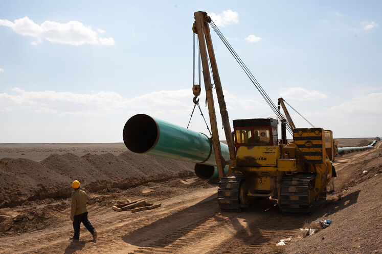 پروژه احداث خط انتقال گاز محمدیه قم پارچین ۱۴۰۰