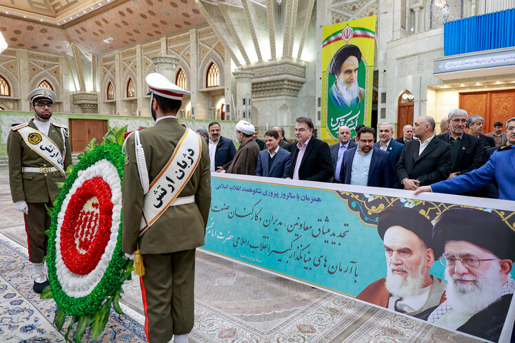 تجدید میثاق کارکنان نفت با آرمان‌های امام خمینی (ره)