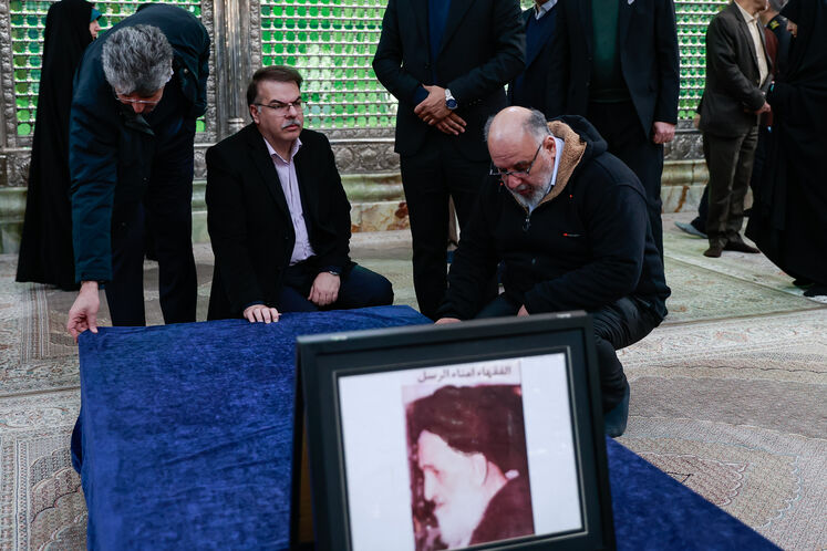 تجدید میثاق کارکنان نفت با آرمان‌های امام خمینی (ره)