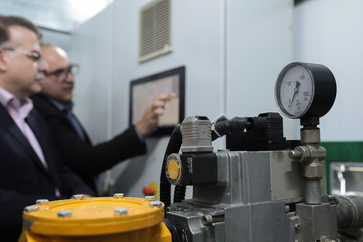 آیین بهره‌برداری رسمی پروژه ملی میکروتوربین گازی تولید بار اول