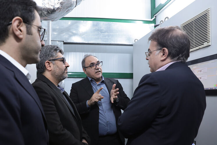 آیین بهره‌برداری رسمی پروژه ملی میکروتوربین گازی تولید بار اول