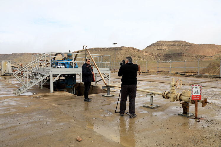 بازدید اصحاب رسانه از طرح توسعه میدان گازی توس