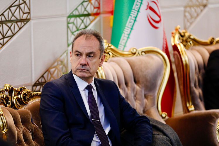 ورود سرگئی تیسیلیوف، وزیر انرژی فدراسیون روسیه به تهران