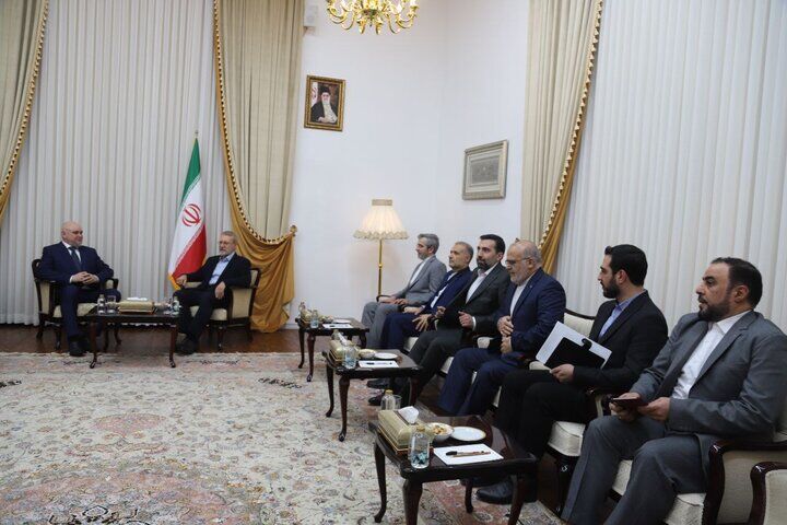 دیدار دبیر شورای‌ عالی امنیت ملی با وزیر انرژی روسیه