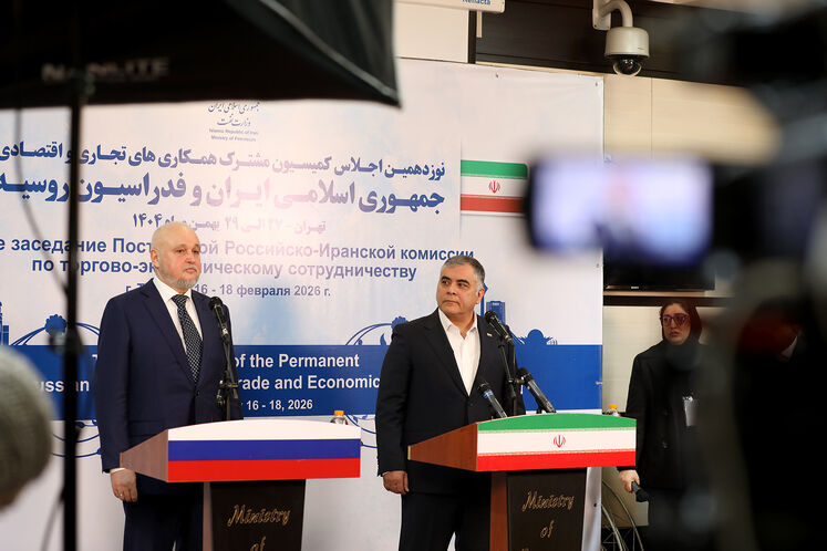 نشست خبری نوزدهمین کمیسیون مشترک همکاری‌های اقتصادی ایران و فدراسیون روسیه