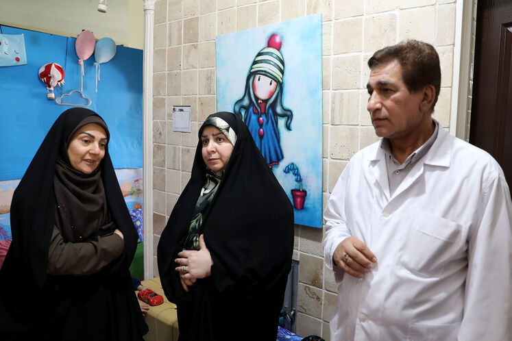 بازدید مشاور وزیر نفت در امور بانوان از مهدهای کودک صنعت نفت