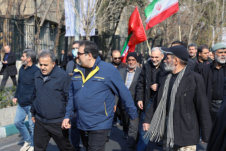 حضور وزیر نفت در اجتماع میثاق با رهبر منتخب