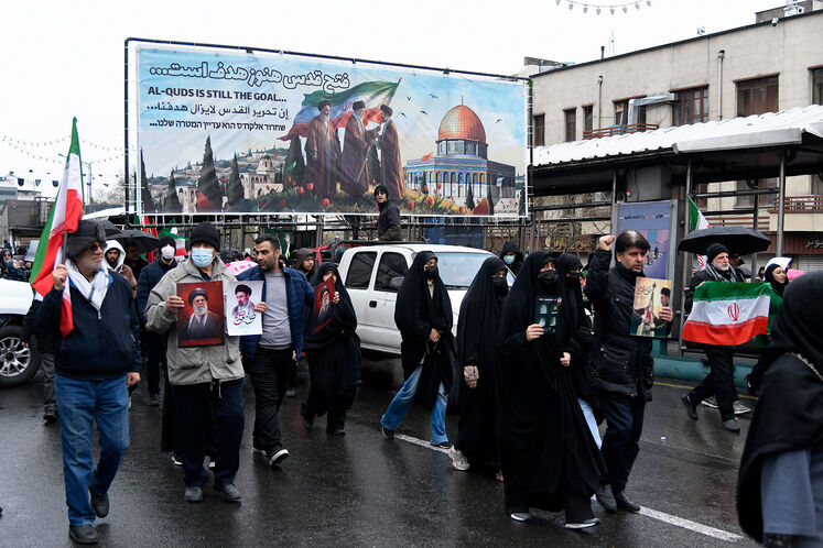 حضور وزیر نفت در راهپیمایی روز جهانی قدس
