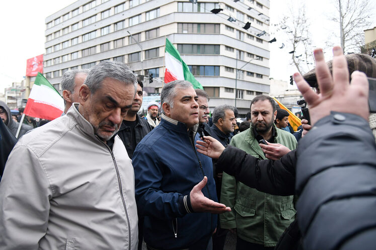 حضور وزیر نفت در راهپیمایی روز جهانی قدس