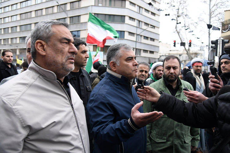 حضور وزیر نفت در راهپیمایی روز جهانی قدس