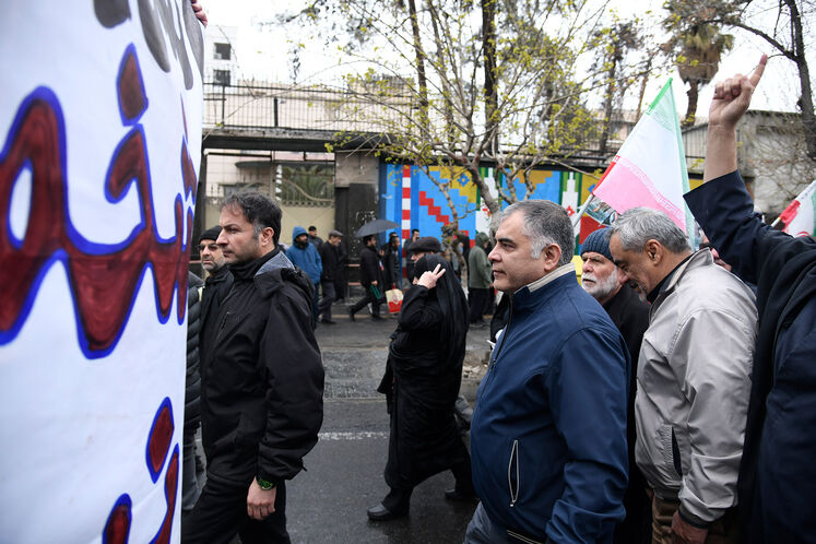 حضور وزیر نفت در راهپیمایی روز جهانی قدس