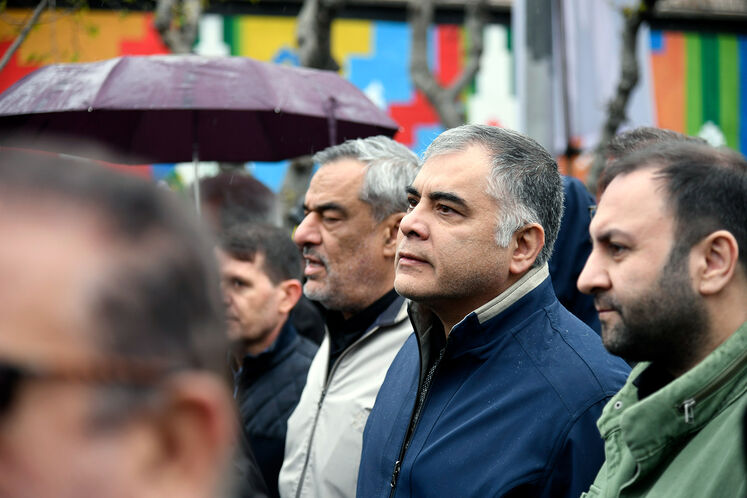 حضور وزیر نفت در راهپیمایی روز جهانی قدس