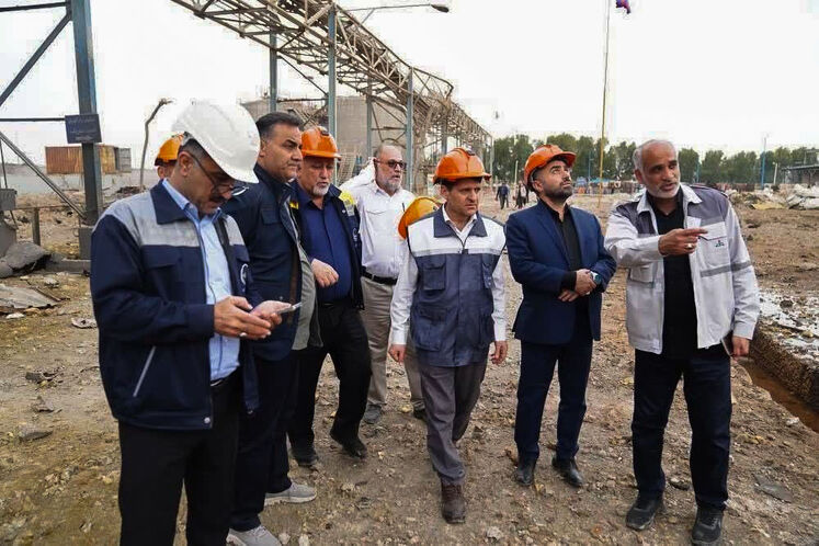 بازدید حسن عباس‌زاده، معاون وزیر نفت از منطقه ویژه اقتصادی پتروشیمی