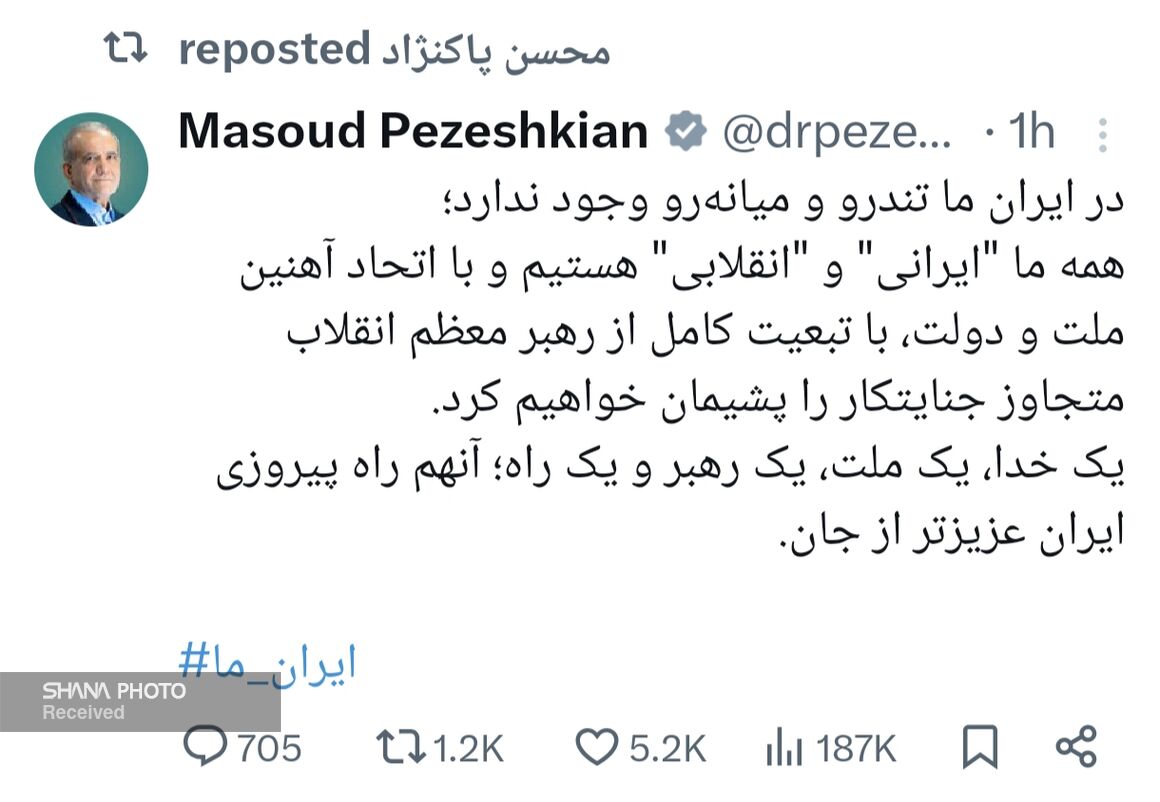 همه ما ایرانی و انقلابی هستیم