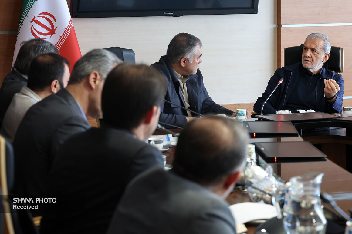 Pezeshkian praises oil sector resilience during wartime