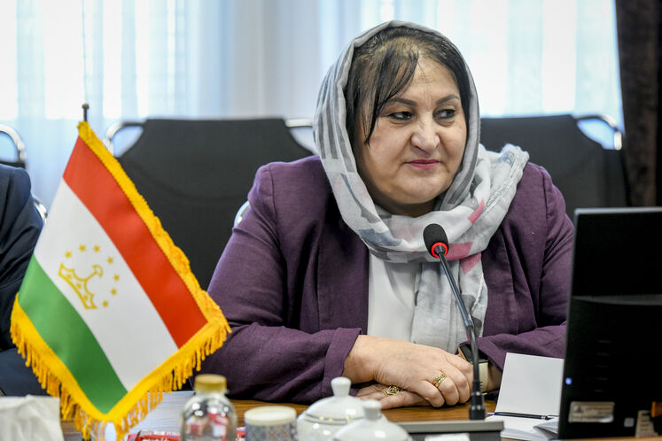 شریفه خدابخش، معاون وزیر انرژی و ذخایر آبی تاجیکستان