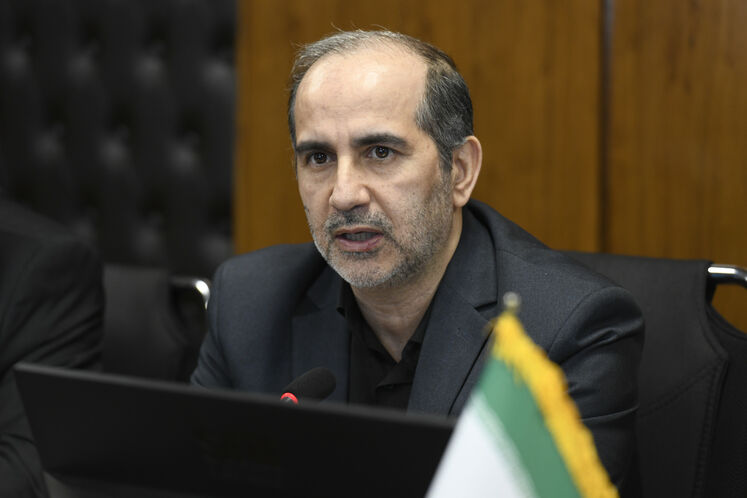 دیدار سید علی‌محمد موسوی، معاون امور بین‌الملل و بازرگانی وزارت نفت، با شریفه خدابخش، معاون وزیر انرژی و ذخایر آبی تاجیکستان