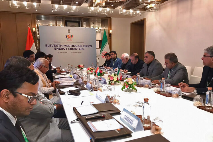 دیدار محسن پاک‌نژاد، وزیر نفت با  مانوهر لال، وزیر نیرو، مسکن و امور شهری هند