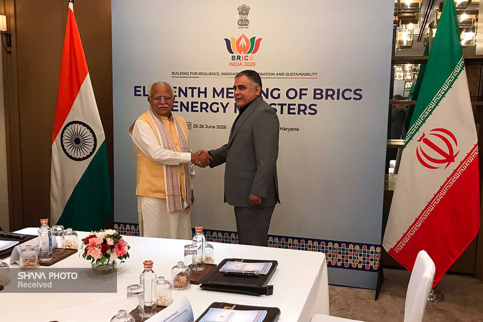 Tehran, New Delhi discuss expanding energy cooperation