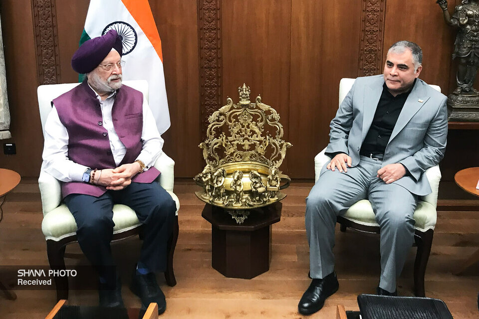 Iran, India discuss broadening energy ties