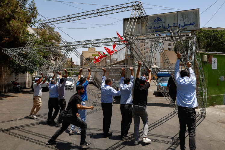 برپایی موکب های وزارت نفت