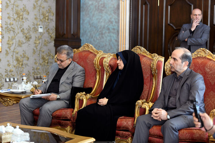 دیدار محسن پاک‌نژاد، وزیر نفت با والدراک لودوینگ یاینتسکه ویتاکر، وزیر امور خارجه جمهوری نیکاراگوئه