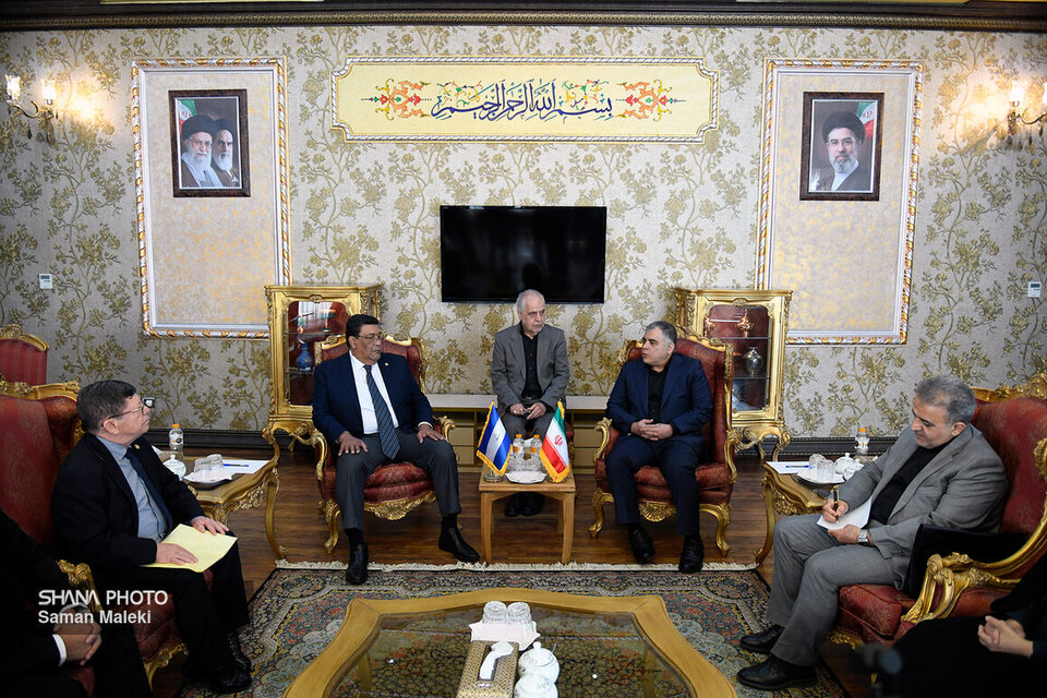دیدار وزیر نفت با وزیر امور خارجه جمهوری نیکاراگوئه