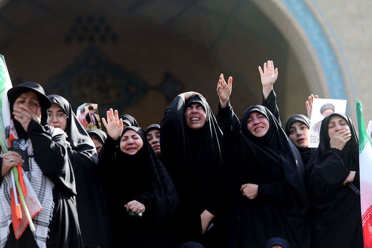 وداع با رهبر شهید انقلاب در مصلای تهران
