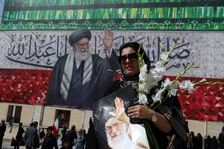 وداع با رهبر شهید انقلاب در مصلای تهران